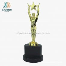 2016 Souvenir Promotional Gift Craft Logotipo personalizado Metal Gold Trophy